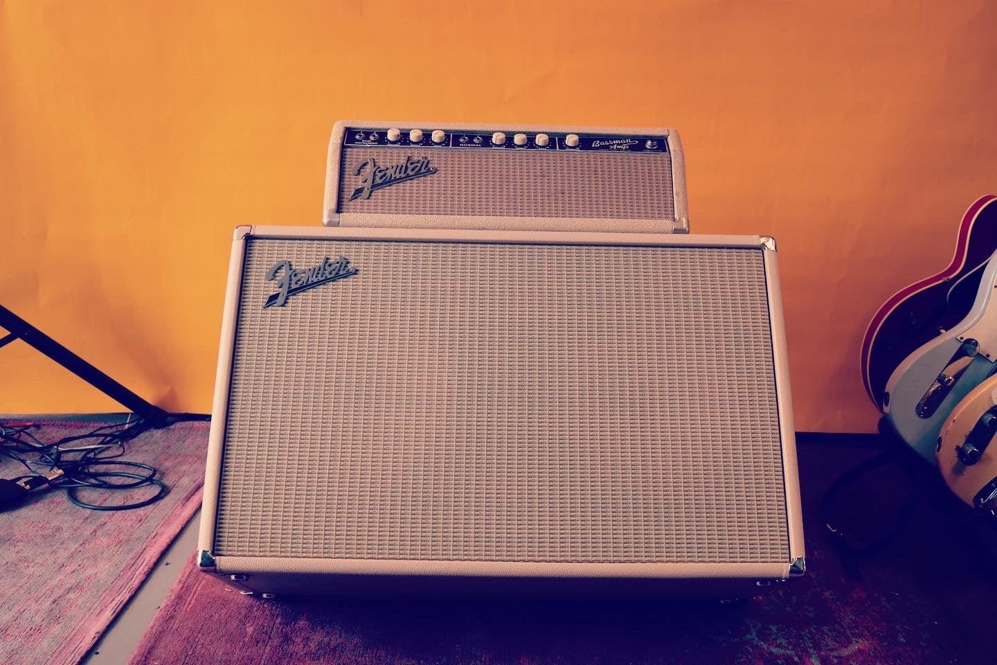 Fender Blonde Bassman 6G6-B piggyback (1963) – Sweet Amps