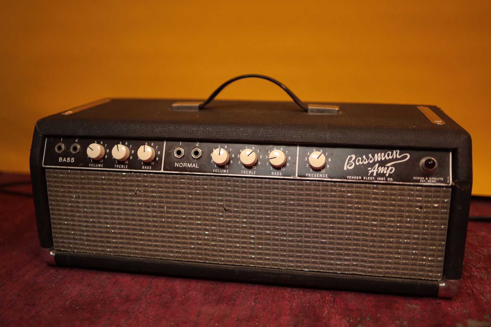 Fender "Blonde" Bassman 6G6-B (1962) – Sweet Amps