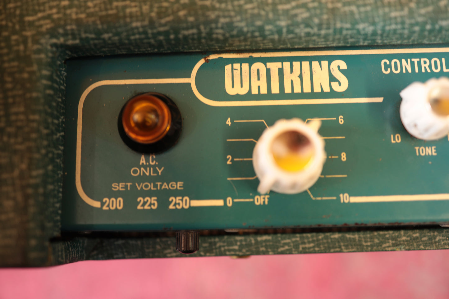 Watkins Dominator Tremolo V Front (mid-60s)