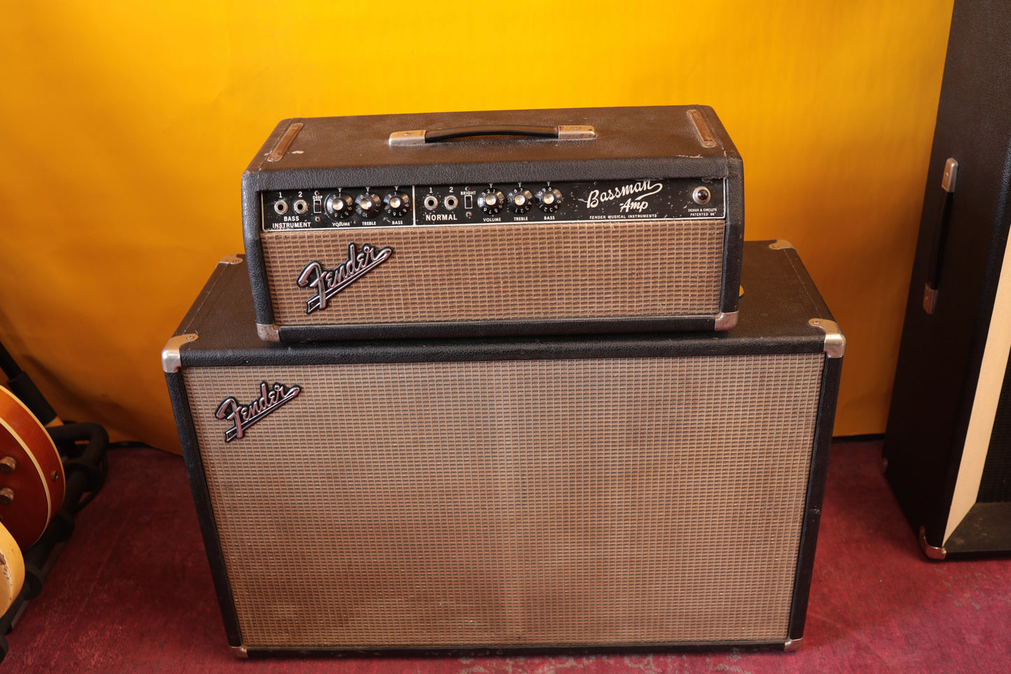 Fender Blackface Bassman Piggyback (1965)