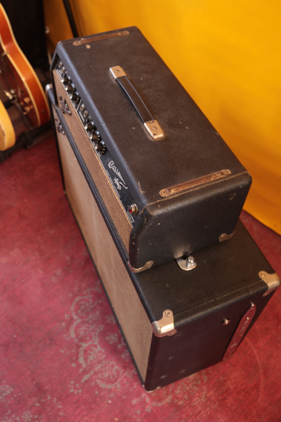 Fender Blackface Bassman Piggyback (1965)