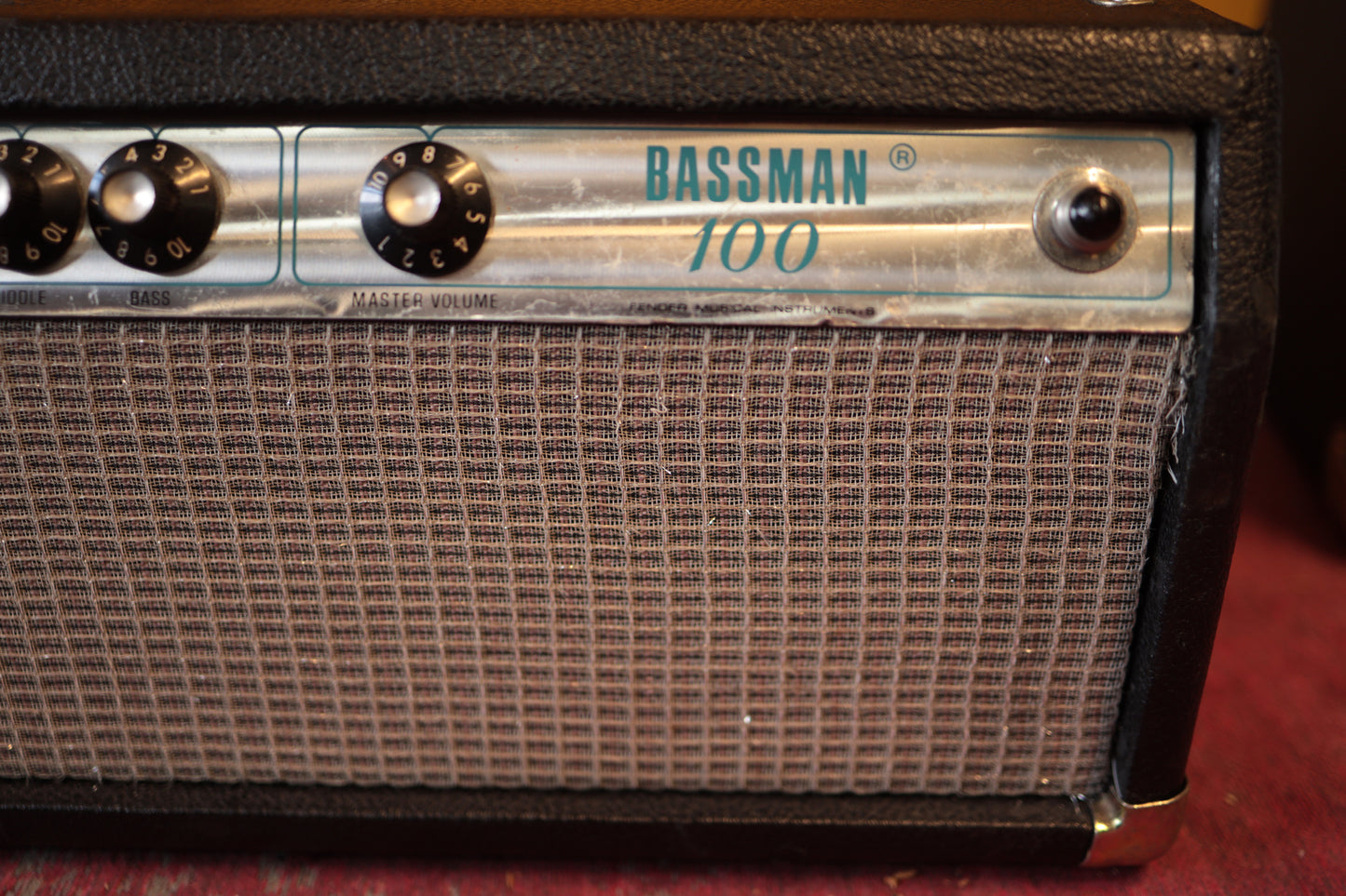 Fender Silverface Bassman 100 Head (1977)