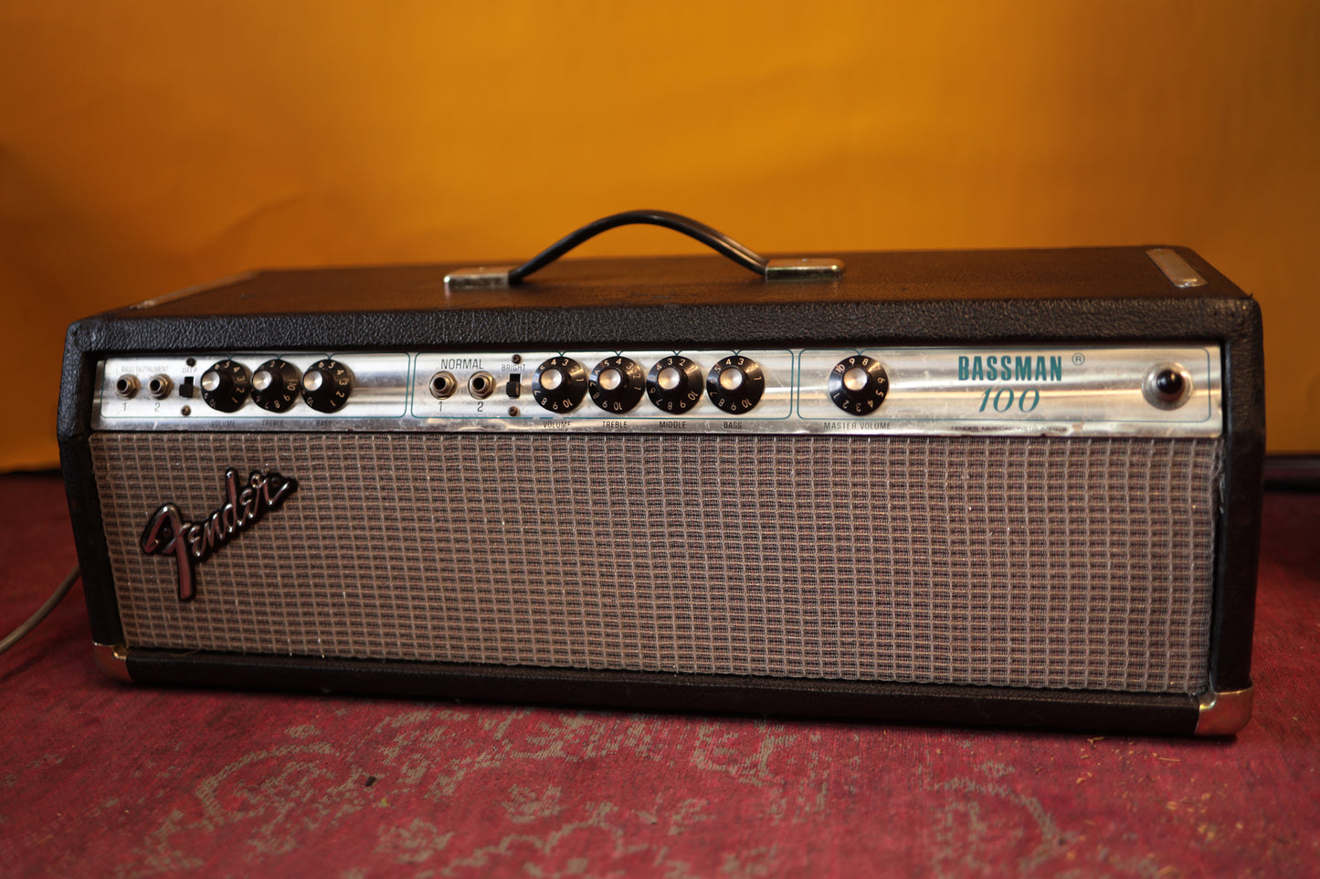 Fender Silverface Bassman 100 Head (1977)